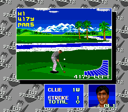 Top Pro Golf 2 (Japan) In game screenshot